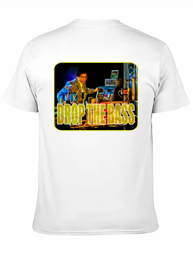 Drop The Bass Unisex Casual T-Shirt – Clean Design For Daily Comfort