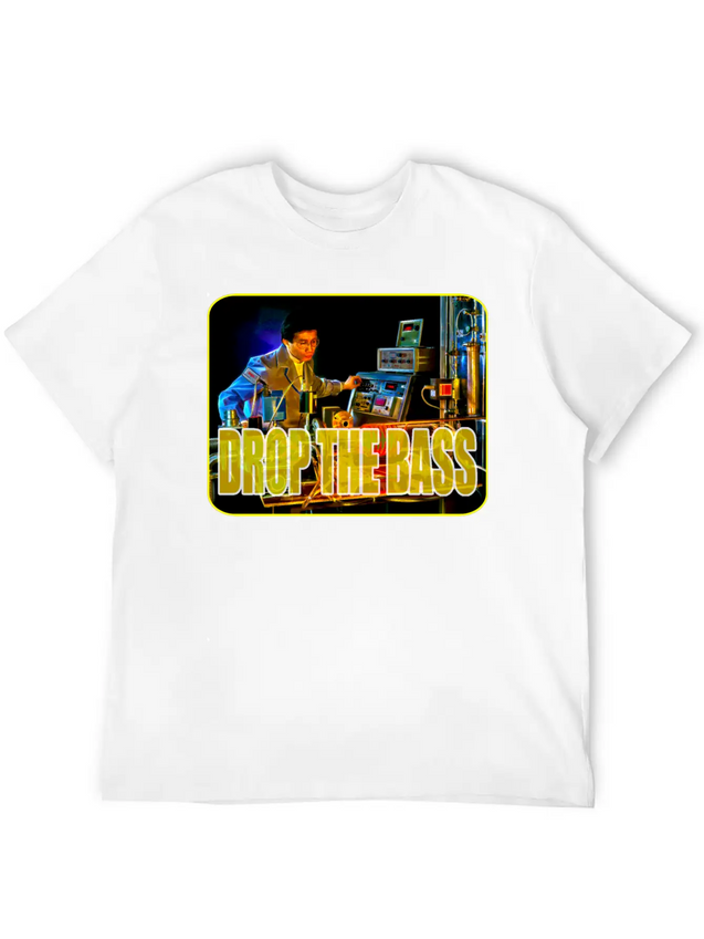 Drop The Bass Unisex Casual T-Shirt – Clean Design For Daily Comfort