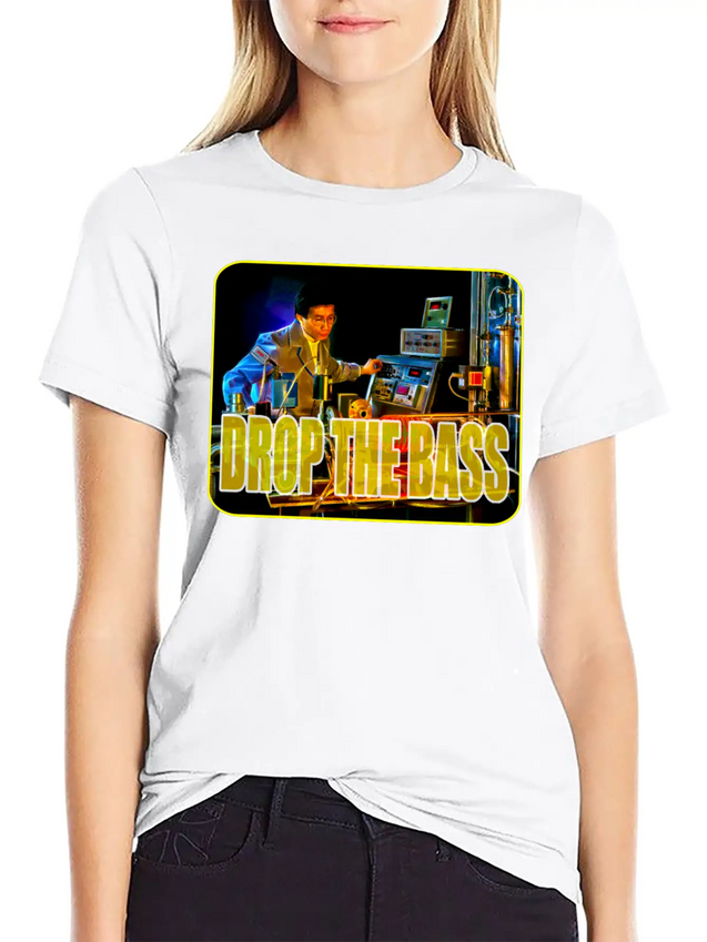 Drop The Bass Unisex Casual T-Shirt – Clean Design For Daily Comfort