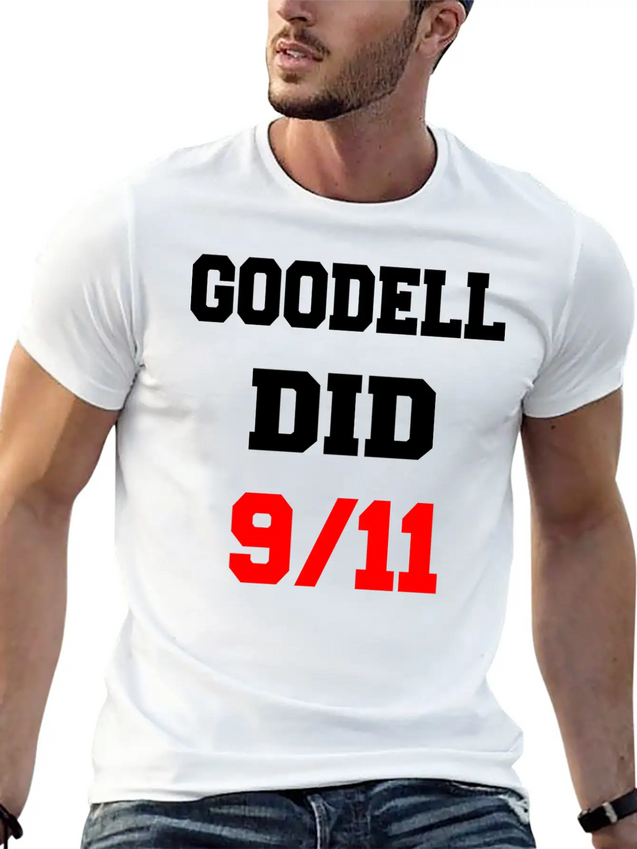 Goodell Did 9/11 Unisex Casual T-Shirt – Clean Design For Daily Comfort