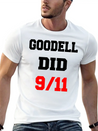 Goodell Did 9/11 Unisex Casual T-Shirt – Clean Design For Daily Comfort