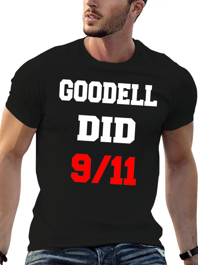 Goodell Did 9/11 Unisex Casual T-Shirt – Clean Design For Daily Comfort