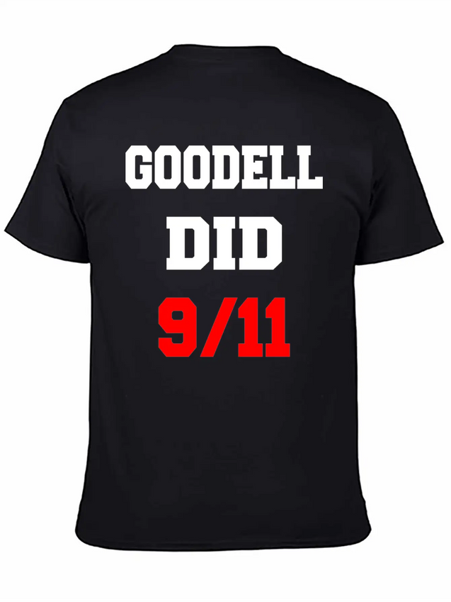 Goodell Did 9/11 Unisex Casual T-Shirt – Clean Design For Daily Comfort