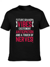Grandpa Future Grandpa Unisex Casual T-Shirt – Clean Design For Daily Comfort