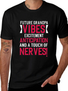Grandpa Future Grandpa Unisex Casual T-Shirt – Clean Design For Daily Comfort