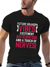 Grandpa Future Grandpa Unisex Casual T-Shirt – Clean Design For Daily Comfort