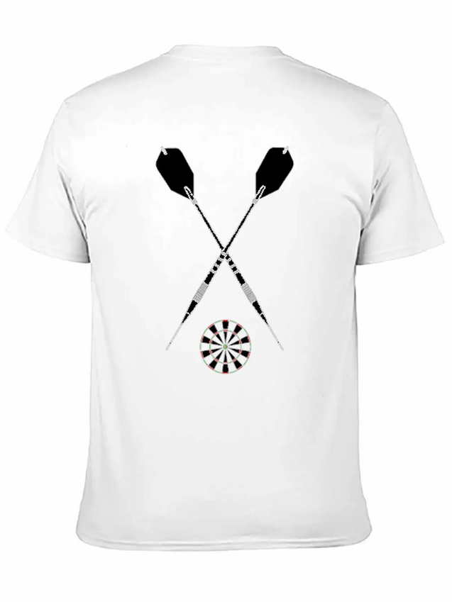 Keep Calm And Play Darts Unisex Casual T-Shirt – Clean Design For Daily Comfort