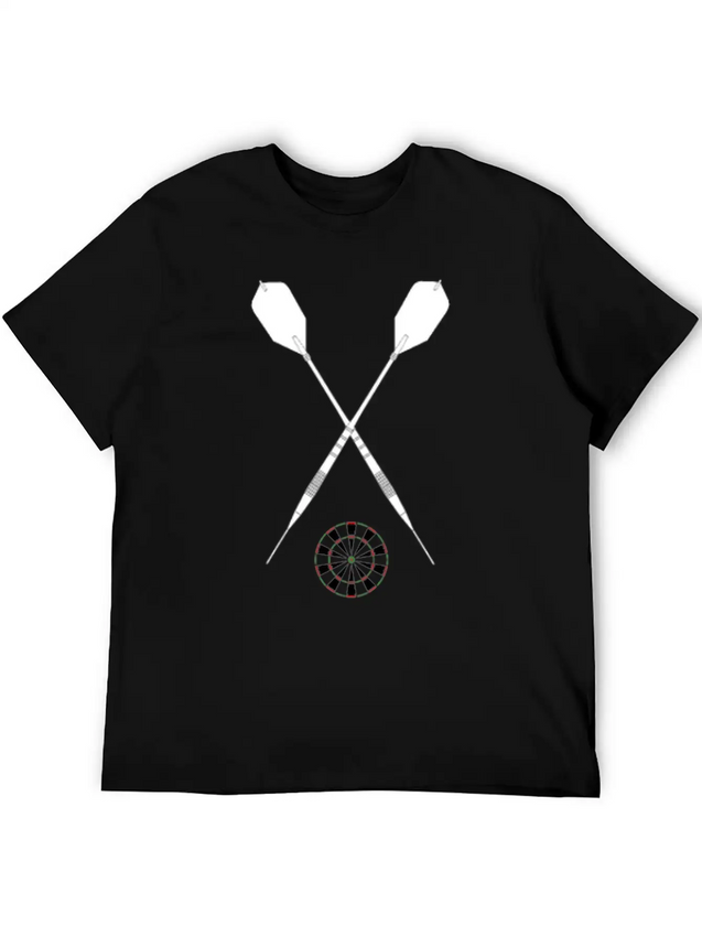 Keep Calm And Play Darts Unisex Casual T-Shirt – Clean Design For Daily Comfort