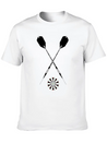 Keep Calm And Play Darts Unisex Casual T-Shirt – Clean Design For Daily Comfort