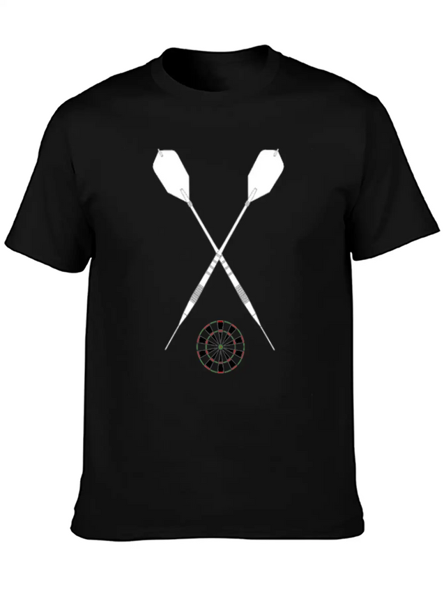 Keep Calm And Play Darts Unisex Casual T-Shirt – Clean Design For Daily Comfort