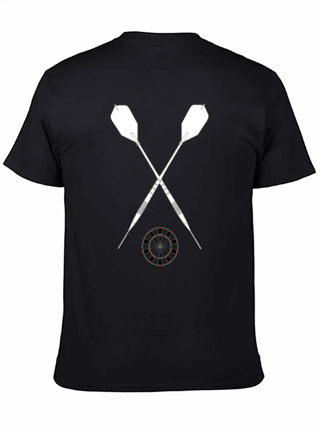 Keep Calm And Play Darts Unisex Casual T-Shirt – Clean Design For Daily Comfort