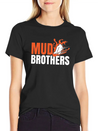 Mud Run Shirts For Men | Mud Run Team Shirts Unisex Casual T-Shirt – Clean Design For Daily Comfort
