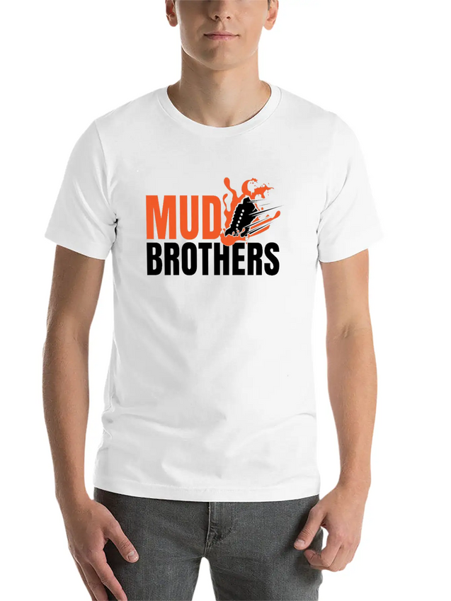 Mud Run Shirts For Men | Mud Run Team Shirts Unisex Casual T-Shirt – Clean Design For Daily Comfort