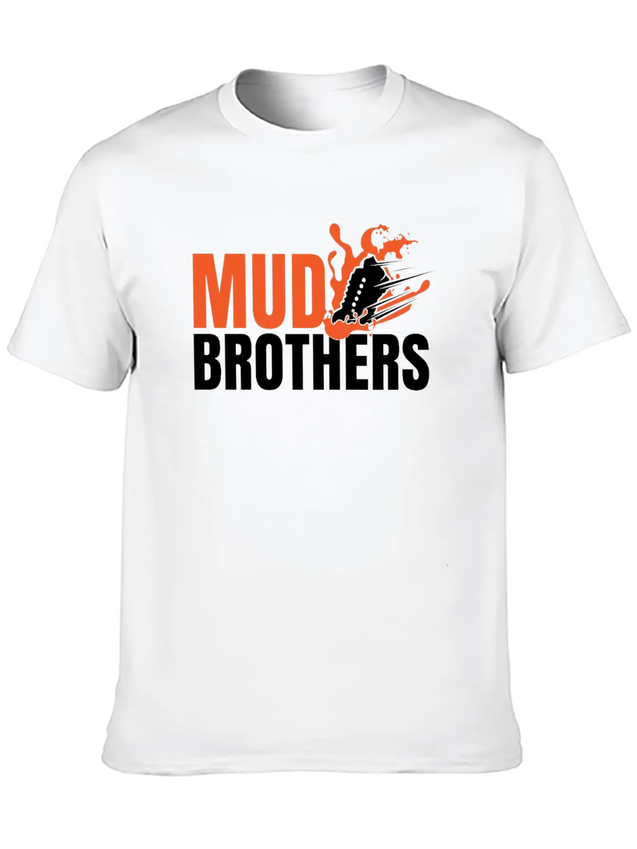 Mud Run Shirts For Men | Mud Run Team Shirts Unisex Casual T-Shirt – Clean Design For Daily Comfort