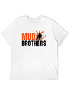 Mud Run Shirts For Men | Mud Run Team Shirts Unisex Casual T-Shirt – Clean Design For Daily Comfort