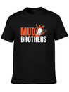 Mud Run Shirts For Men | Mud Run Team Shirts Unisex Casual T-Shirt – Clean Design For Daily Comfort