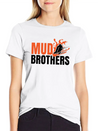 Mud Run Shirts For Men | Mud Run Team Shirts Unisex Casual T-Shirt – Clean Design For Daily Comfort