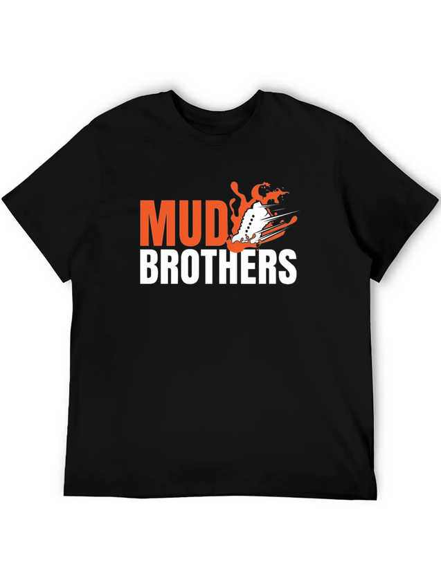 Mud Run Shirts For Men | Mud Run Team Shirts Unisex Casual T-Shirt – Clean Design For Daily Comfort