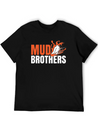 Mud Run Shirts For Men | Mud Run Team Shirts Unisex Casual T-Shirt – Clean Design For Daily Comfort