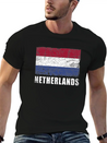 Netherlands Flag Grunge Country Flag Netherlands Soft Cotton Short Sleeve Tee – Unisex Wardrobe Staple