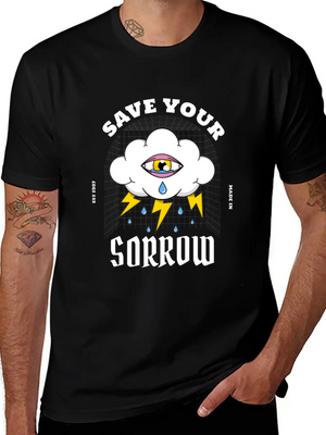 "SAVE YOUR SORROW" MERCH Soft Cotton Short Sleeve Tee – Unisex Wardrobe Staple
